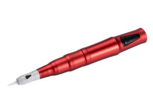 China Profession Fireball Red Permanent Makeup Tattoo Machine Lip Eyebrow Microblading Rechargeable Wireless factory
