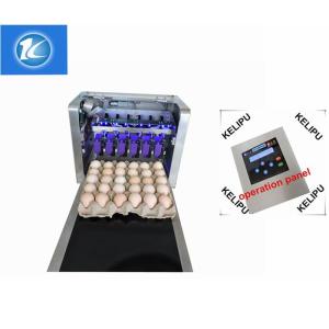 China Safety Egg Continuous Inkjet Printer , Digital Inkjet Printing Machine factory