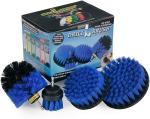 4pcs Drill Brush Set Drill Powered Extrusion Molding Cleaning