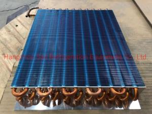 China Plate Fin Type Micro Channel Evaporator Coils Horizontal Custom factory
