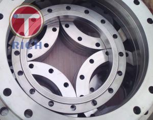 China Oiled Treatment ASME B16.5 Flat Face Flange Zinc Plated factory