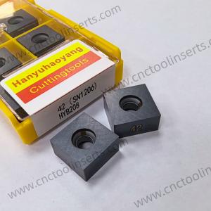 China Milling Insert, Heavy-Duty Peeling Insert ,PVD Coating HYB208, Model 42(SN1206), Suitable for Machining All Difficult-to-machine Materials Except Superalloys on sale
