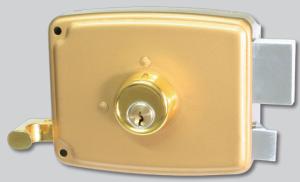 China Standard Keyway Iron Rim Door Lock for Effortless and Effective Door Security factory