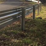 Safety Barrier Guard Rail European Standard Galvanized Highway Protection Crash