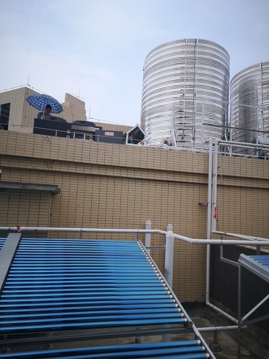 Polyurethane Foam Heat Pipe SUS304 Solar Power Collector