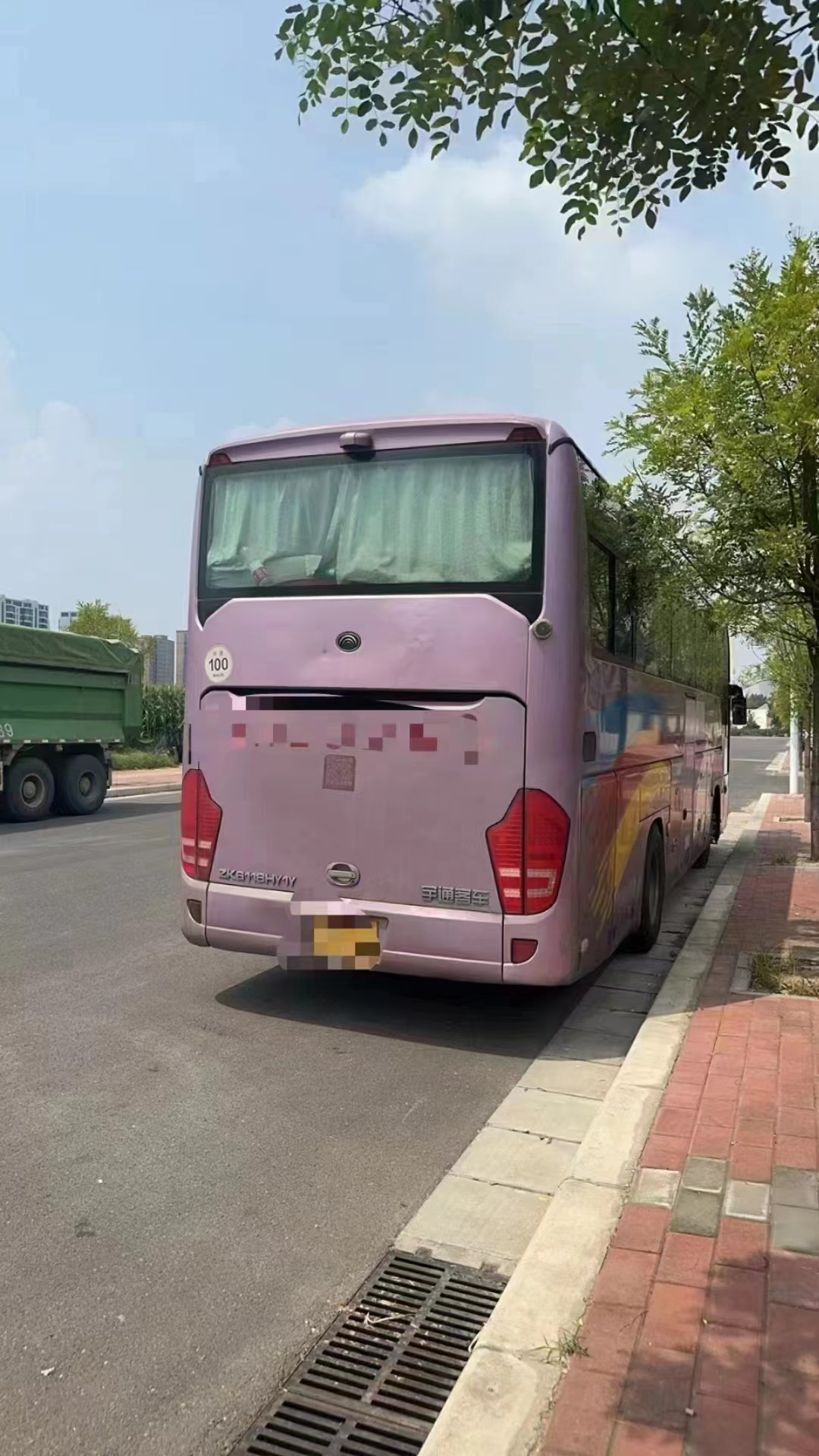 50-55 Seat Capacity Manual Transmission ZK6118 Buses Used Buses