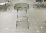 Transparent Metal Counter Height Chairs Stools Nordic Style