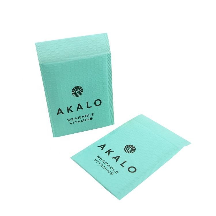 0.03 0.04 0.05mm Recycle Plastic Bubble Mailer With Peel Seal Closure