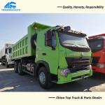 10 Wheel SINOTRUK HOWO A7 6x4 Dump Truck For Construction Work