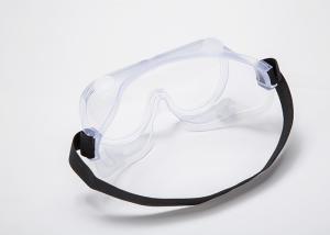 China Various Color Chemical Resistant Safety Glasses Clear Color Elastic Strap factory