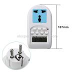 AL-06 220V LCD Display Universal European Plug Socket Plug In Timer