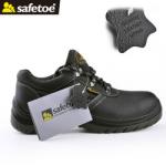 Cow Leather Men'S Steel Toe Waterproof Safety Shoes Work Boots Non Slip Oil