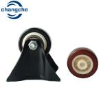 Fixed Heavy Duty Industrial Caster Wheels 1000 Kg 2.5 Inch PVC For Trolley