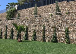 China Landscape Construction Retaining Wall Gabion Baskets High Strength factory