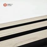 Modern Wood Slat Acoustic Panels Melamine Finish Noise Reduction