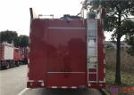 276kw Sinotruk HOWO Chassis Water Tanker Fire Truck Flattop Lengthen Cabin