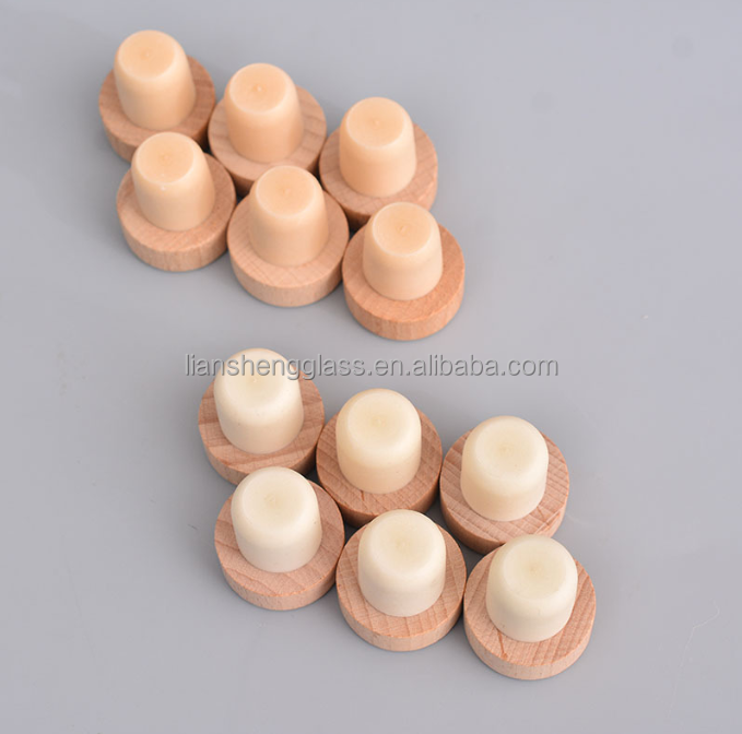 Wine Glass Bottle Stoppers Customizable with Direct and Acceptable Customer's Logo