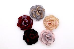 China Shiny Crystal Shoe Clips , Rhinestone Shoe Clips For Bags / Clothes factory