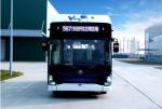 150kW Lithium ion Battery Air Suspension bus electric With 300km Range