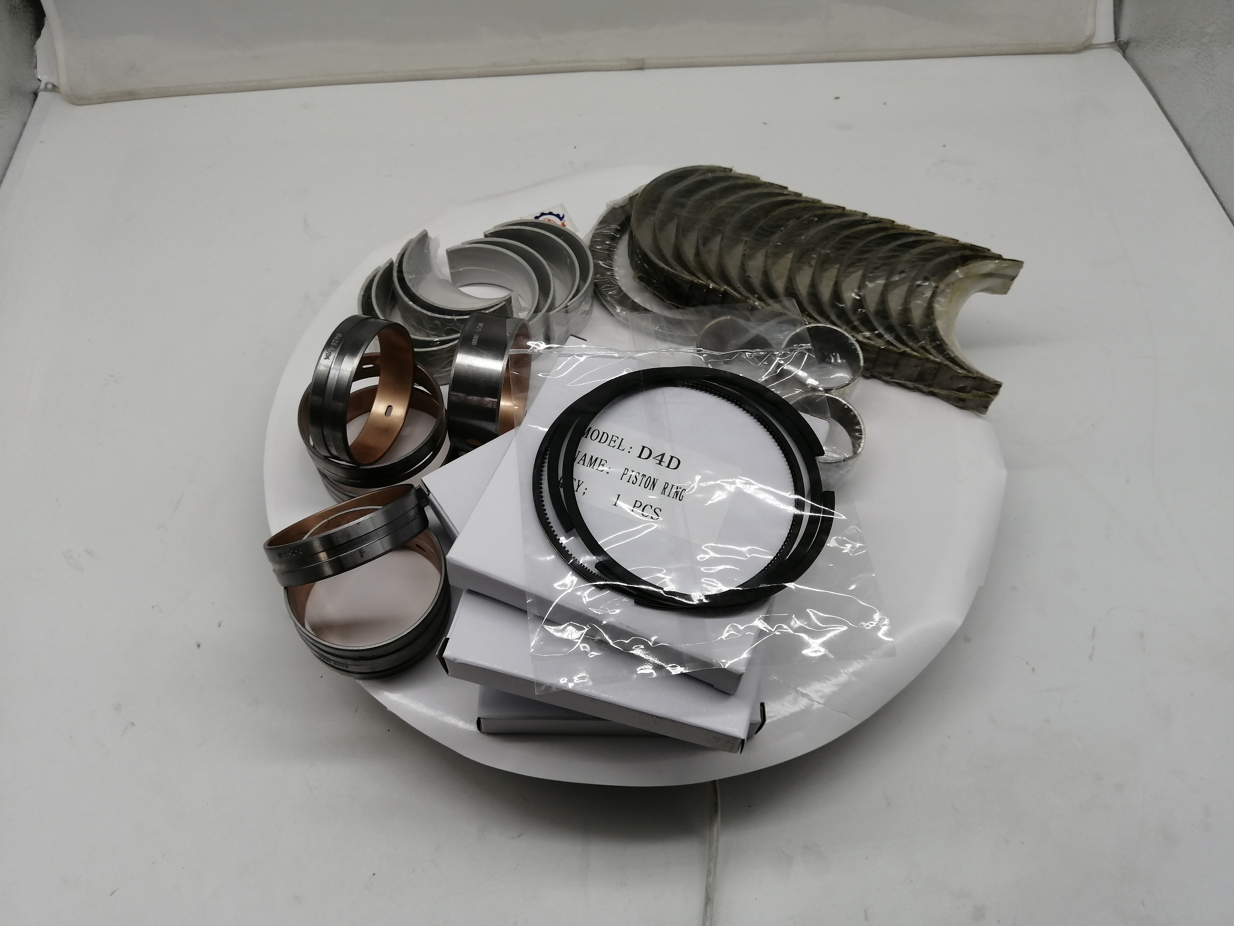 Excavator D4d Engine Rebuild Kit EC140 Including Cylinder Liners Piston Rings Bearing