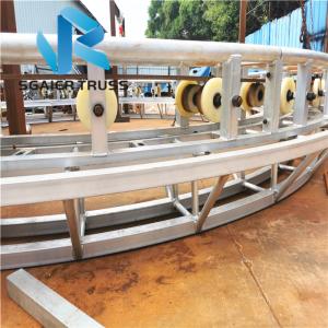 China 6082 T6 5m Diameter Revolving Truss For Led Screen factory