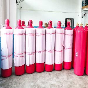 Red Carbon Dioxide Fire Suppression Systems For Computer Room