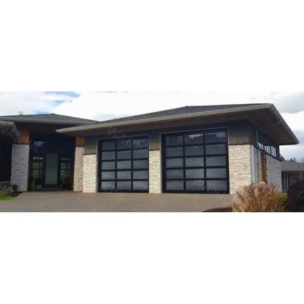 China Modern Sound Insulation Aluminum Sectional Door with Manual/Automatic Opening 9x8 9x7 16x7 Door factory