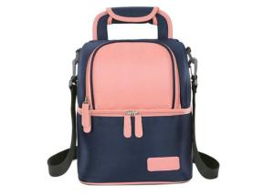 China Women's Trendy School Backpacks , Double Layer Backpack Lunch Cooler factory