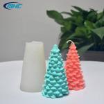 Reusable Silicone Candle Mold Pine Shape Customized For Cake Decorating