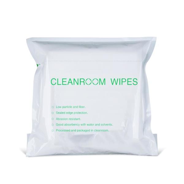 All Purpose Cleanroom Polyester Wipes 4x4 Inch 120gsm Class 1009 Camera Lens