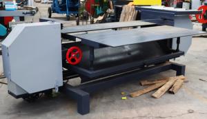 China Metal Nails Cutting Band Saw Wood Pallet Dismantler Machine CE certified factory