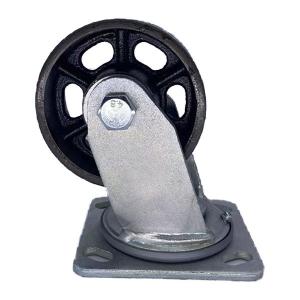 China 4 Inch High Temp Wheel Casters Heavy Duty Swivel Castors factory
