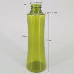 Amber Small Waist 3.38oz Fine Mist Spray Bottles