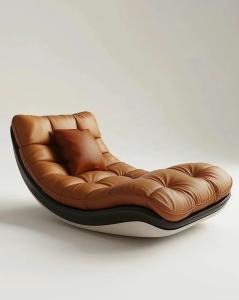 China Modern Retro Single Reclining Chaise Lounge Sofa Home Furniture Use Bedroom Study Grand Flat Villa Casual Living Room factory