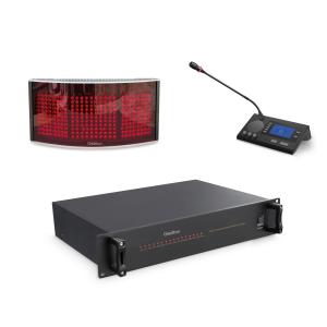 China International Congress Simultaneous Interpretation System 16 Channels LCD Display Volume Control factory