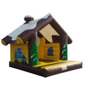 China Inflatable Bouncer / Inflatable Bouncy House 0.55mm PVC tarpaulin bouncer 4x4m factory