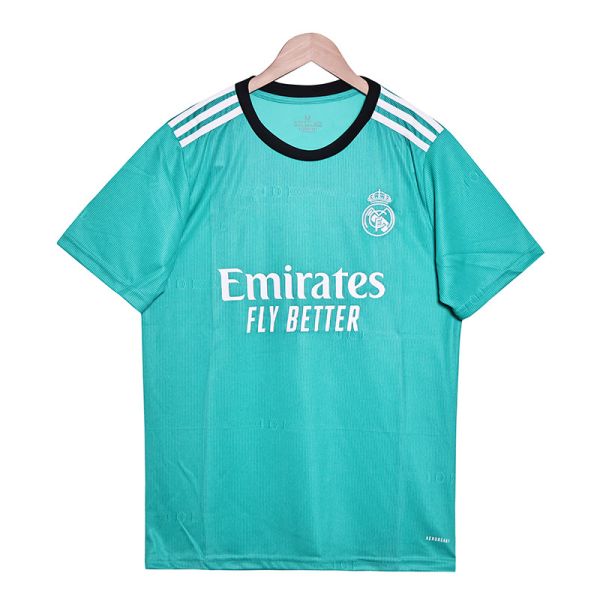 China 2021-2022 Retro Green Real Madrid Jersey Group Customization factory