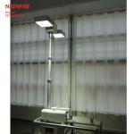 1.8m pneumatic telescopic mast light tower for fire vehicle, pan tilt light