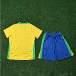 Brazil National Team 2025-2026 Season Childrens Home Jersey Lightweight Sweat
