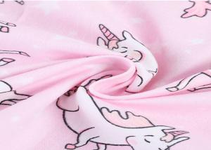 China 100% Cotton Soft And Healthy Printed Flannel Fabric Kids Dress Cloth Fabric factory