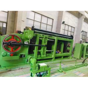 PLC Control 4mm Weaving Galvanized Wire Net Making Machine