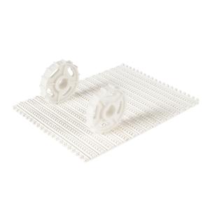 China Plastic Flush Grid Modular Chain Conveyor Belt factory
