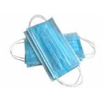 Health Protective 3 Ply Non Woven Face Mask dustproof For Blocking Dust Air