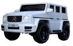 Multifunctional Remote Control Children's 12V Electric Ride On Car with White