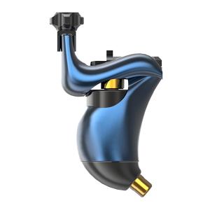 China Blue Color Rotary Tattoo Machine Tattoo Gun Rotary Tattoo Pen Machine Aluminum Alloy factory