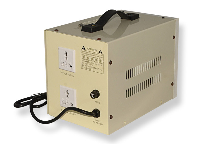 AC Single Phase Output 220v Voltage Regulator , Automatic Voltage Stabilizer