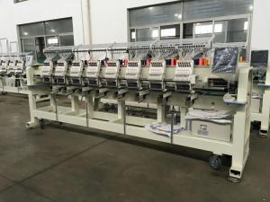 China Sweat Suits / Visors 12 Needle Embroidery Machine Industrial 110V - 220V factory