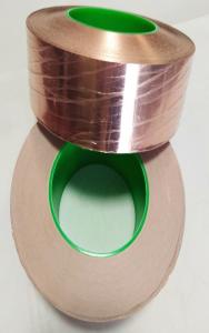 China 50mm 0.1mm Sticky Back Conductive Adhesive Copper Tape For MRI Room factory