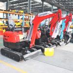 Piling Mini Bucket Wheel Excavator 1545mm Track Length