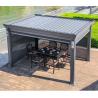Buy cheap Motorized Louvered Pergola Hardtop Gazebo Aluminum Louvered Pergola from wholesalers